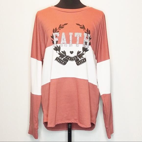Raggs II Riches Tops - Raggs II Riches Striped Faith Long Sleeved. 141